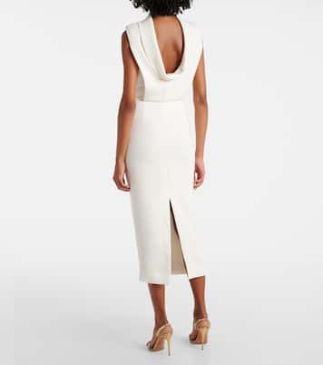 Midikleid aus Cady | Roland Mouret