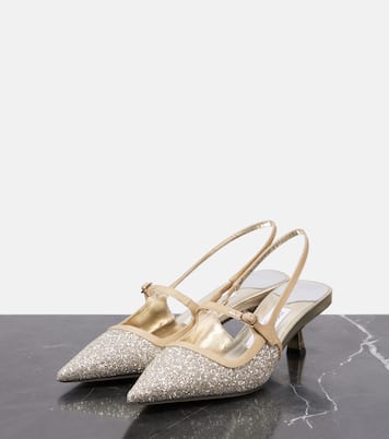 Escarpins slingback Didi 45 à paillettes | Jimmy Choo