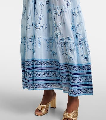 Cafetan imprimé en coton | Juliet Dunn