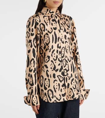 Bedruckte Bluse Armony aus Seide | Sportmax