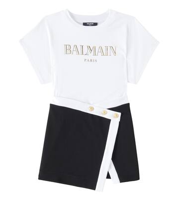 Robe en coton | Balmain Kids