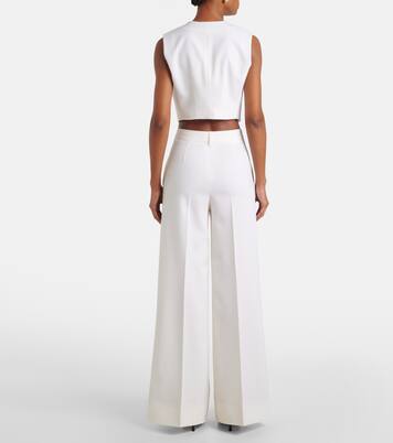 Cropped wool vest | Stella McCartney