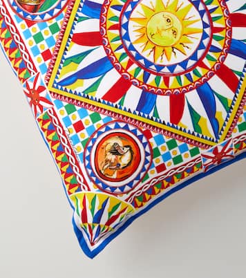 Small printed canvas cushion | Dolce&Gabbana Casa