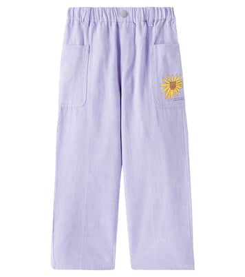 Gerade Hose Lion aus Baumwolle | Jellymallow