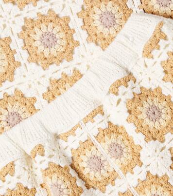 Crochet cotton tank top and shorts set | Rylee + Cru