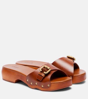 Jeannette leather mules | Chloé