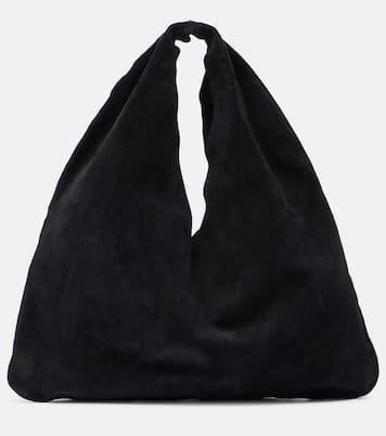 Bindle Small suede tote bag | The Row