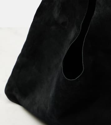 Bindle Small suede tote bag | The Row