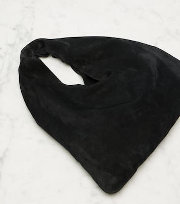 Bindle Small suede tote bag | The Row