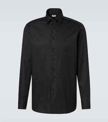 Paisley cotton jacquard shirt | Etro