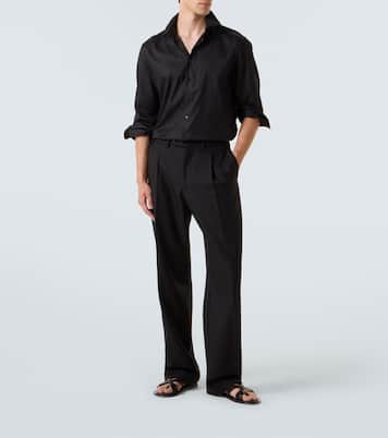 Paisley cotton jacquard shirt | Etro
