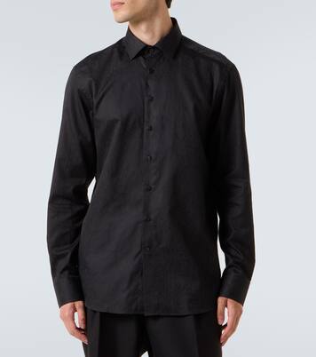 Paisley cotton jacquard shirt | Etro