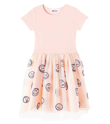 Abito Cyrusila in jersey e tulle | Molo