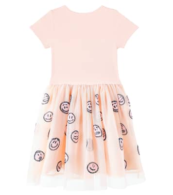 Abito Cyrusila in jersey e tulle | Molo