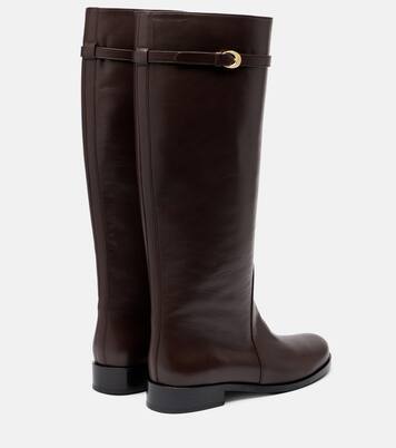 Harlow leather knee-high boots | Staud