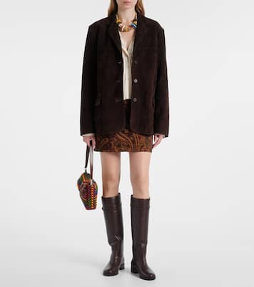 Harlow leather knee-high boots | Staud