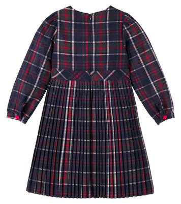 Plaid pleated dress | Patachou