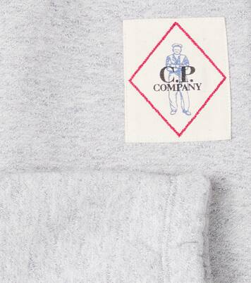 Logo cotton fleece sweatpants | C.P. Company Kids