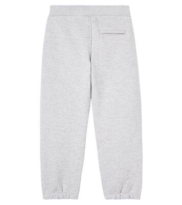 Logo cotton fleece sweatpants | C.P. Company Kids