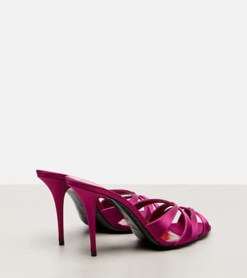 Sandalen Chandelle 95 aus Satin | Saint Laurent