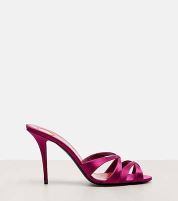 Sandalen Chandelle 95 aus Satin | Saint Laurent