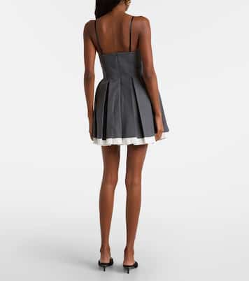 Abito corto a pieghe | Shushu/Tong