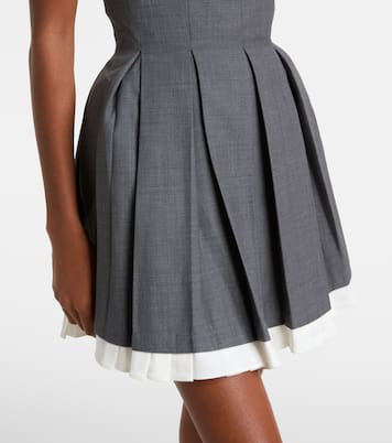 Abito corto a pieghe | Shushu/Tong