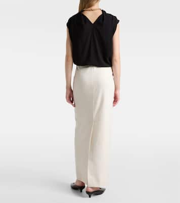 Maxirock aus Schurwolle | Toteme