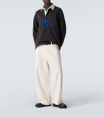 Art Club cotton jersey polo shirt | JW Anderson
