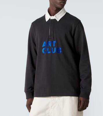 Art Club cotton jersey polo shirt | JW Anderson