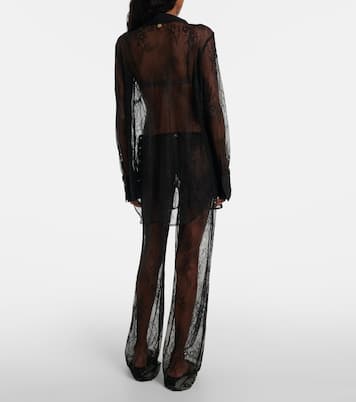 Allen floral lace shirt | Bananhot