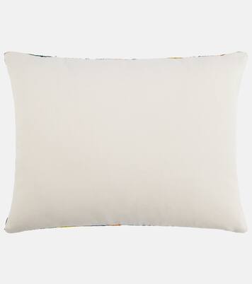 Silk and cotton velvet cushion | Les-Ottomans