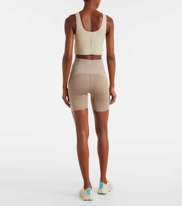 x On ribbed-knit sports bra | Loewe