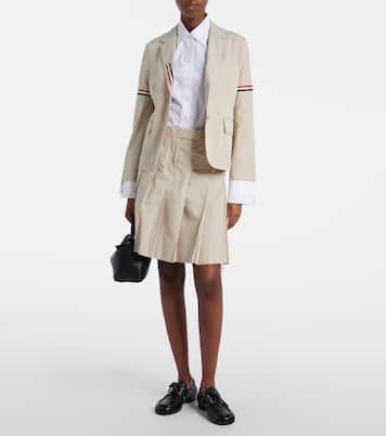 4-Bar cotton jacket | Thom Browne
