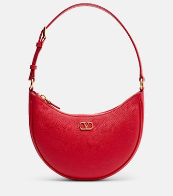 VLogo leather shoulder bag | Valentino Garavani