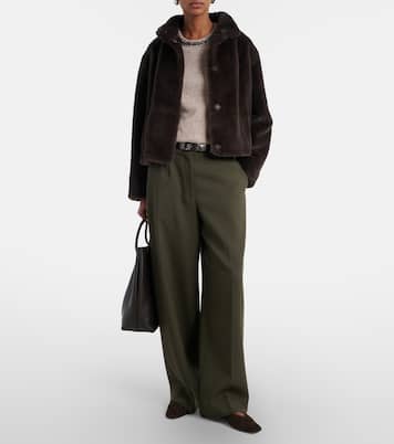 Top Briana in misto lana con cristalli | Velvet