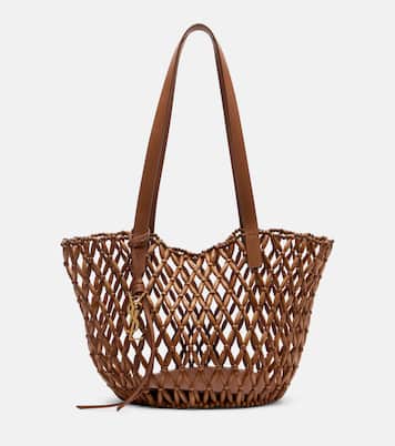Tote Bag Panier Small aus Holz | Saint Laurent