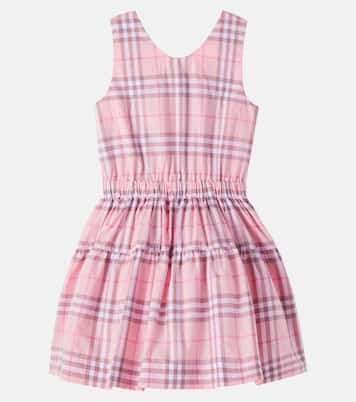 Kleid Burberry Check aus Baumwolle | Burberry Kids