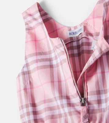 Kleid Burberry Check aus Baumwolle | Burberry Kids