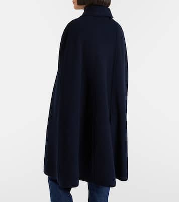  Wool bouclé cape | Toteme