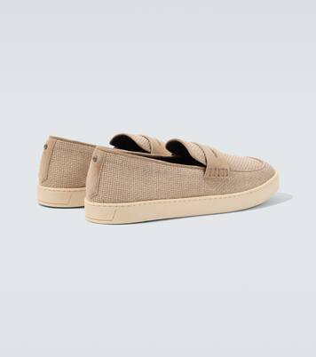 Loafers mit Veloursleder | Canali