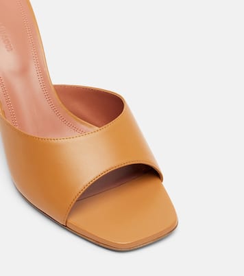 Lupita 70 leather mules | Amina Muaddi
