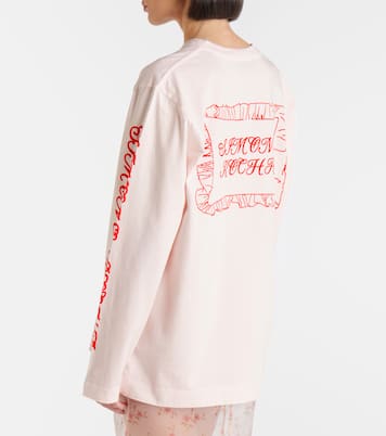 Pillowcase printed cotton jersey T-shirt | Simone Rocha