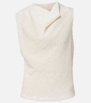 Draped knitted top | Vince