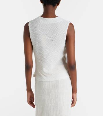 Draped knitted top | Vince