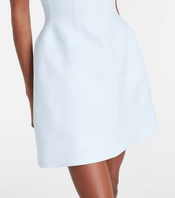 Ruffled linen minidress | Shushu/Tong