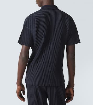 Basics pleated polo shirt | Homme Plissé Issey Miyake