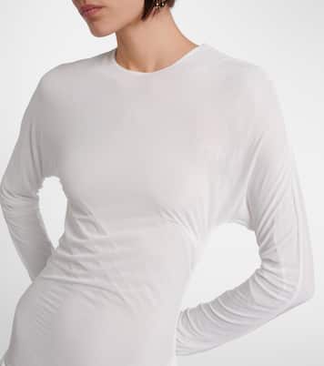 Stone Pin draped jersey gown | Christopher Esber