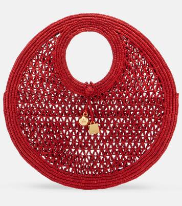 Spiaggia Small raffia top-handle bag | Jacquemus