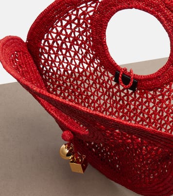 Spiaggia Small raffia top-handle bag | Jacquemus